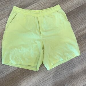 lululemon athletica Lime Green Athletic Shorts